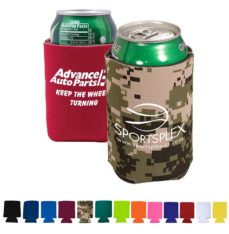 FOLDING CAN COOLER SLEEVE